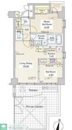ル・シュクレ永福の物件間取画像